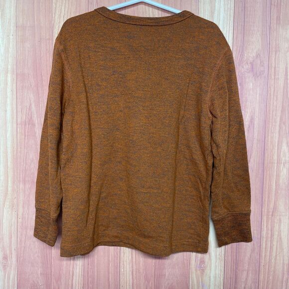 Old Navy Shirt Bundle Long Sleeve Brown Front Pocket Red Bear Size 5 - Picture 3 of 6